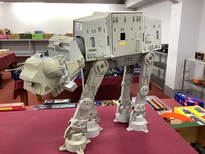 Lot 806 - An Original Trilogy Star Wars At-At, play worn,...