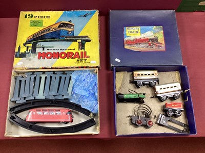 Lot 665 - A 'Hong Kong' Battery Operated Plastic Mono...