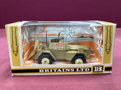 Lot 728 - Britains Ltd Number 9784- 8th Army Scout Car,...