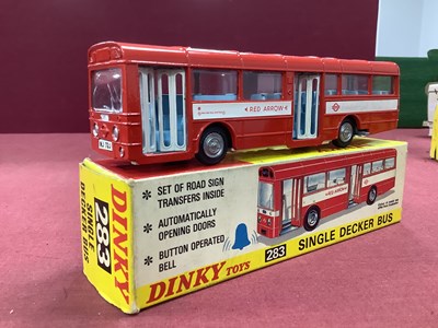 Lot 754 - Dinky Toys Number 283- Single Decker Bus,...