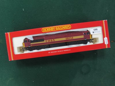 Lot 563 - A Hornby "OO" Gauge/4mm Ref No. R2075 Class 56...