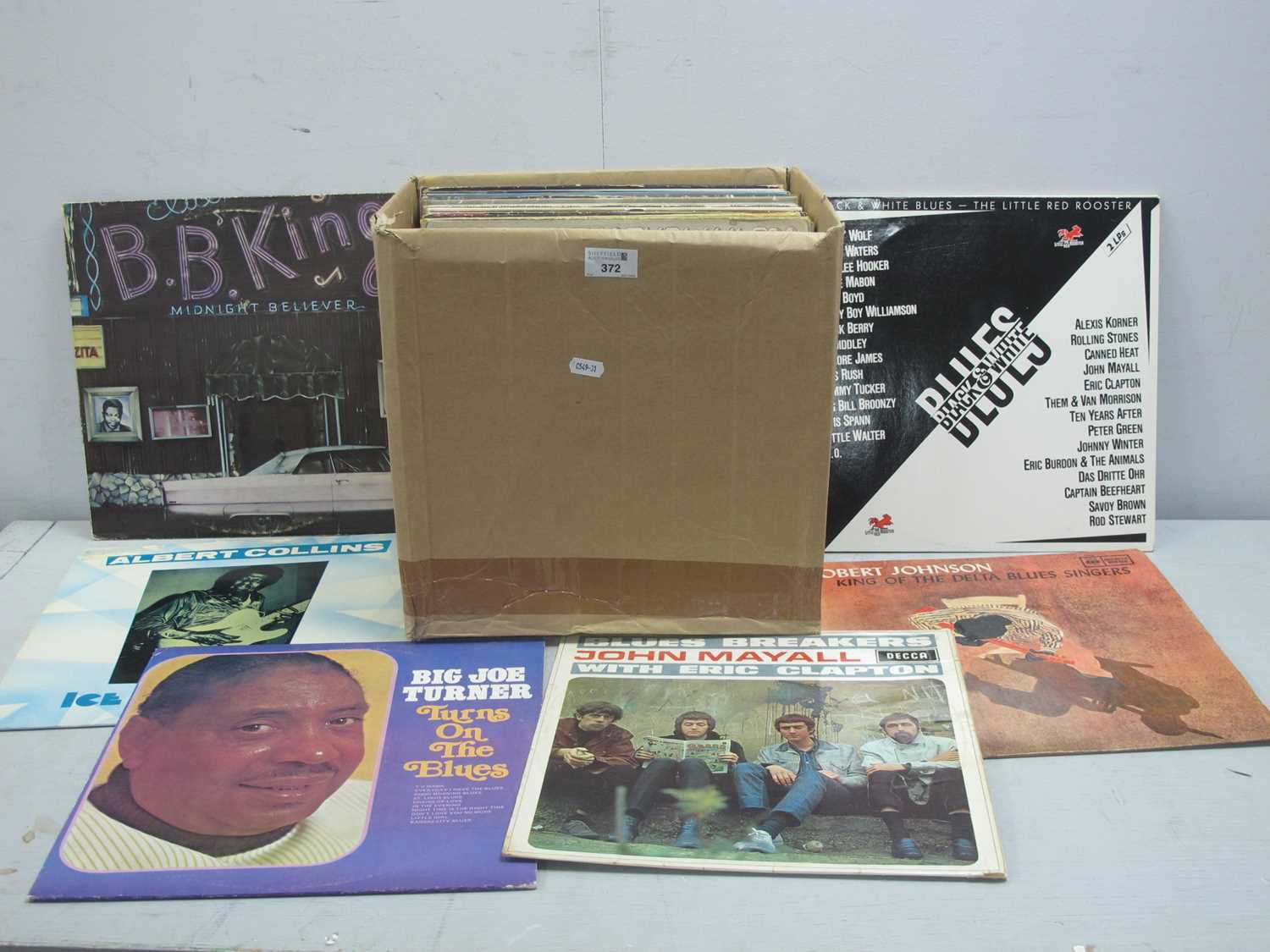 Lot 372 - A Mixed Box of Thirty-Nine LPs, to include...