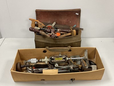 Lot 1039A - Hand Drills, hammers, screwdrivers etc:- Two...