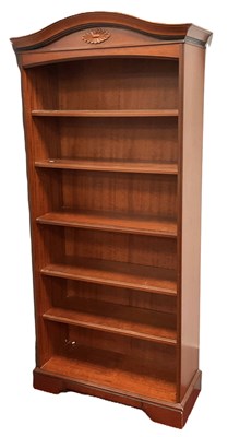 Lot 1517 - A John E Coyle Six Tier Open Bookcase, 193cm...