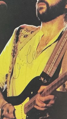 Lot 539 - Eric Clapton Signed Programme, (unverified).