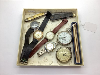 Lot 208 - An Assortment of Vintage Gent's Wristwatches,...