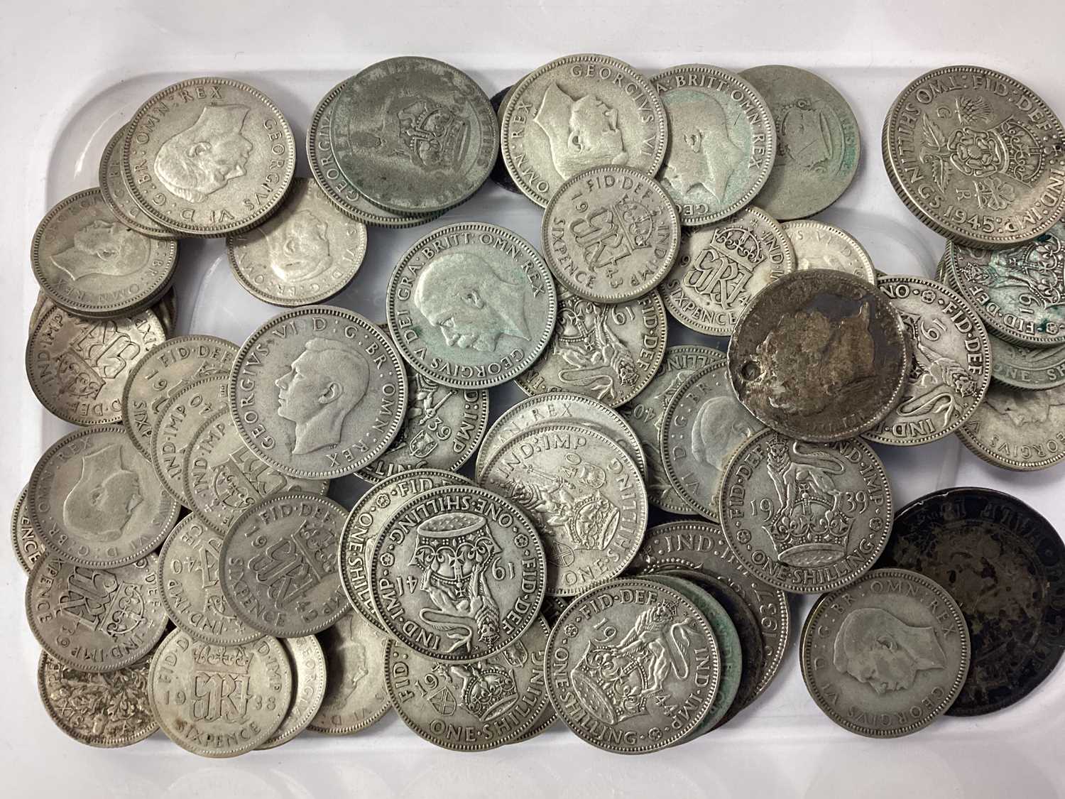 Lot 501 - GB Pre 1947 And XIX Century Silver Coins,