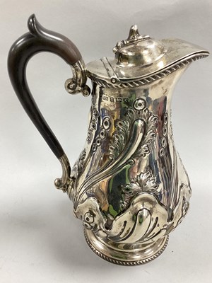 Lot 22 - A Decorative Hallmarked Silver Water Jug, BB,...