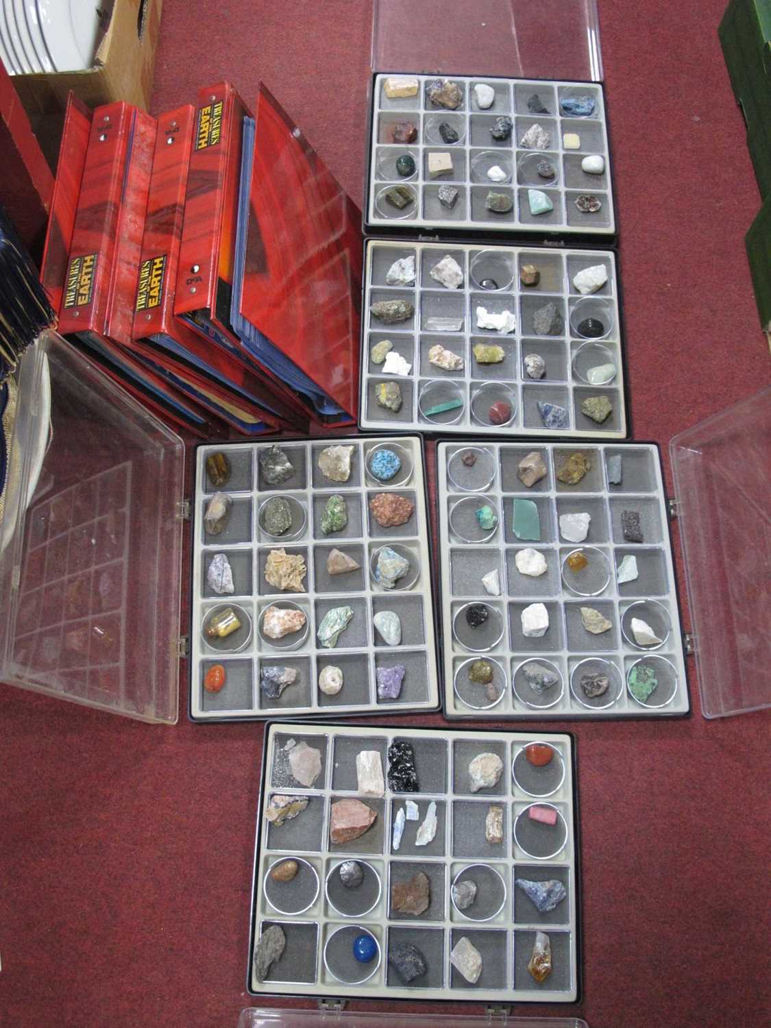 Lot 1064 A collection of plastic display cases