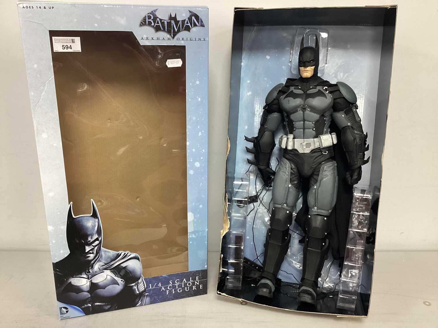 Lot 594 - A Neca Batman Arkham Origins 1/4 Scale Plastic...