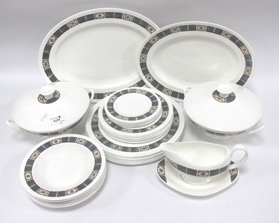 Lot 1177 - Wedgwood 'Asia' Pattern Dinnerware, comprising...