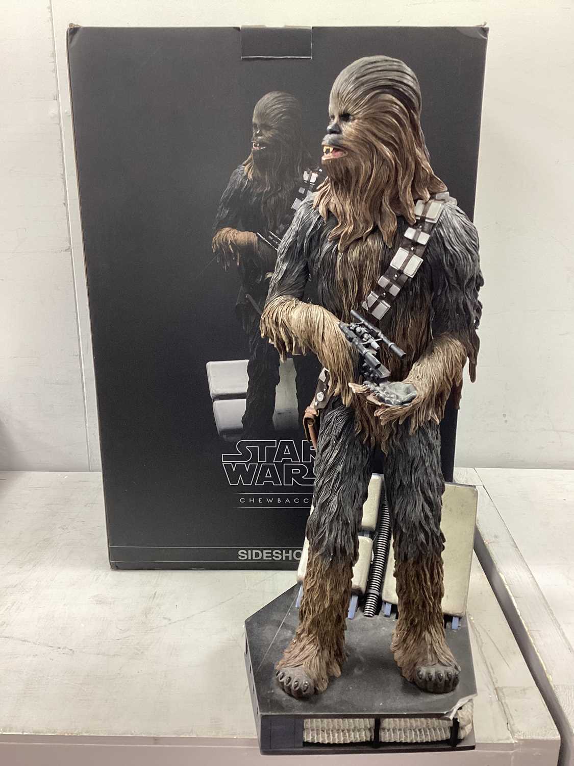 Lot 321 - A Sideshow Star Wars Premium Format Chewbacca...