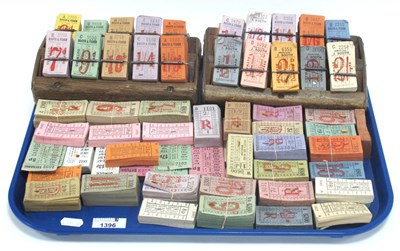 Lot 1396 - Vintage Bus Tickets, large quantity proprietor...