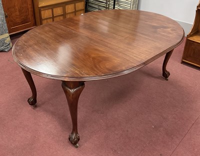 Lot 1539 - Early XX Century Mahogany Wind-Out-Table,...