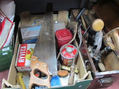 Lot 1102 - Tools to include Draper Hand Drill, Spencer &...