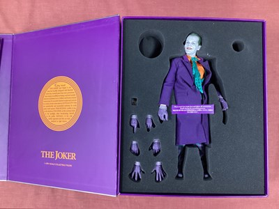 Lot 573 - A Hot Toys #DX08 DC Comics The Joker 1:6th...
