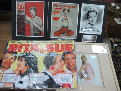 Lot 1565 - Janette Scott, Constance Towers, Carol Smilie...