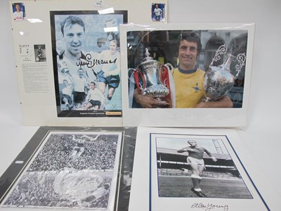 Lot 1012 - Football Autographs, Jimmy Greaves, Pat...