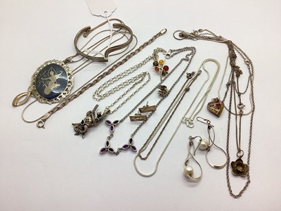 Lot 96 - An Assortment of "925" and Other Jewellery, to...