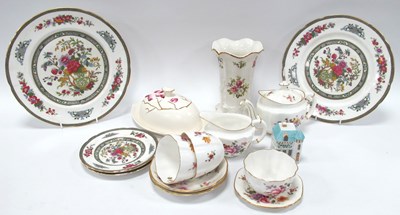 Lot 1237 - Royal Crown Derby 'Derby Posies' Tea for Two...