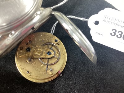Lot 336 - B Russell Norwich; A Victorian Hallmarked...