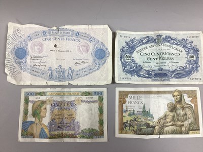 Lot 30 - Collection Of Seven European Banknotes,...