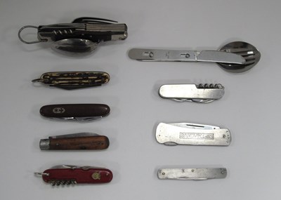 Lot 1320 - Pocket Knives - Richards, CK. Gorman, Hi Gear,...