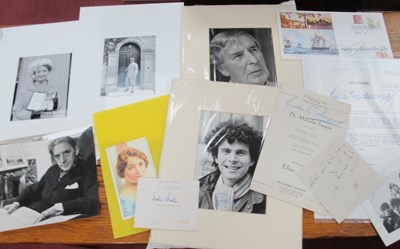 Lot 1404 - Simon Rattle Signed Photo, Dr. Malchom Sergent...