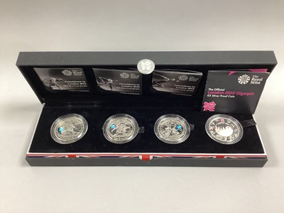 Lot 125 - Royal Mint 2012 London Olympic Games £5 Silver...