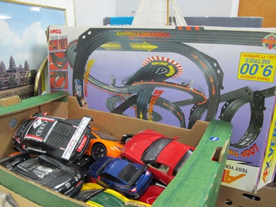 Lot 1056 - Model Cars, including Maisto, AFX Vertigo:-...