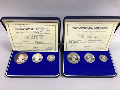 Lot 119 - Two 1969 Prince Charles Investiture Fine...