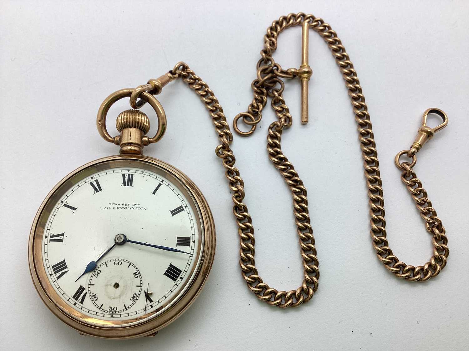 Lot 345 - Dewhirst Bros Hull & Bridlington; A Gold...