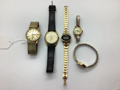 Lot 242 - Avia Vintage 9ct Gold Cased Ladies Wristwatch,...