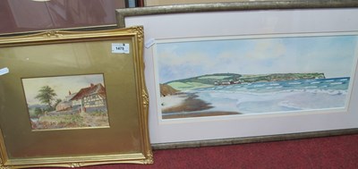 Lot 1475 - David Marshall (Whitby Artist), Sandsend from...