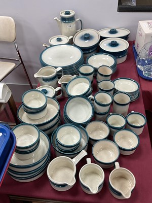 Lot 1199 - Wedgwood 'Blue Pacific' Table Pottery of...