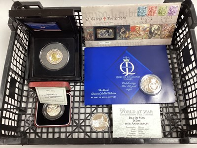 Lot 33 - Collection Of Silver Coins, includes a 1994...