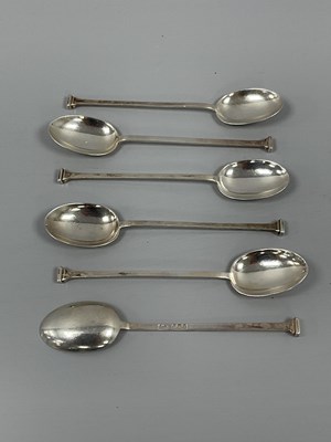 Lot 16 - A Set of Four Art Deco Hallmarked Silver...