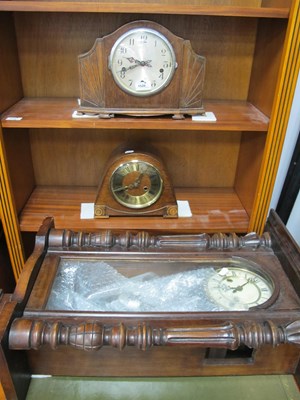 Lot 1520 - XIX Century Walnut Vienna Cased Wall Clock,...