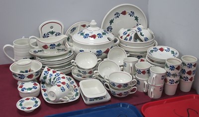 Lot 1194 - Boch Boerenbont Dinner Service, of...