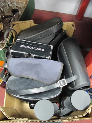 Lot 1060 - Binoculars- Helios 10 x 50cm, Swift 8 x 40cm,...