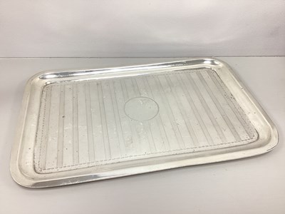 Lot 3 - A Hallmarked Silver Rectangular Tray, WB Ld,...