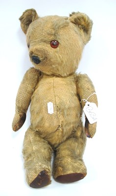 Lot 1363A - Teddy Bear, circa mid-XX Centry gold plush...