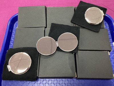 Lot 161 - A Collection of Modern Compact Mirrors, of...