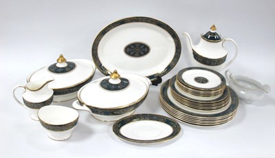 Lot 1022 - A Royal Doulton Porcelain Dinner Service in...