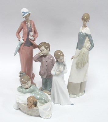 Lot 1180 - A Collection of NAO Figurines to include...