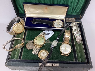 Lot 199 - An Assortment of Gent's Wristwatches, to...