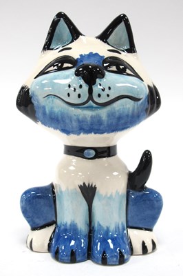 Lot 1271 - Lorna Bailey - Indi the Cat, 14cm high.