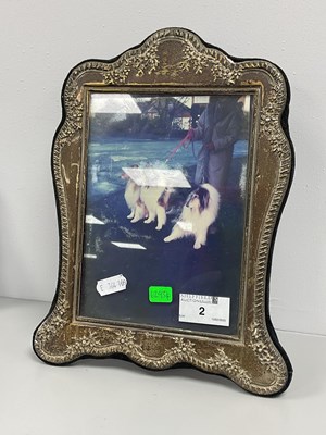 Lot 2 - A Hallmarked Silver Photograph Frame, GK&CK,...