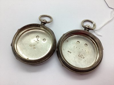 Lot 224 - Two Hallmarked Silver Pocket Watch Cases,...