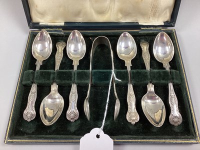 Lot 28 - A Set of Six Hallmarked Silver Kings Pattern...